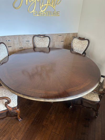 Marge Carson Seville Dining Table and Chairs