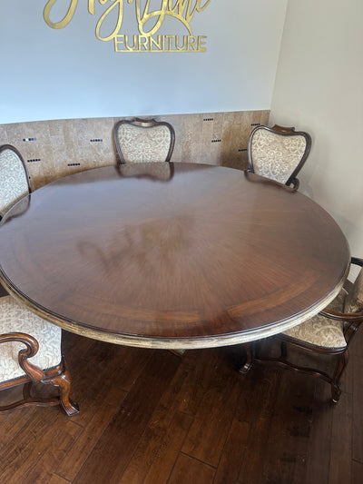 Marge Carson Seville Dining Table and Chairs