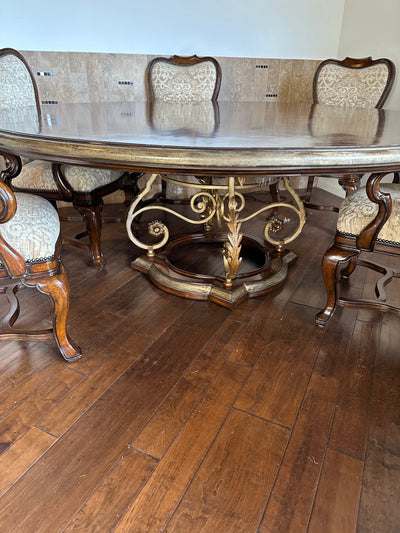 Marge Carson Seville Dining Table and Chairs
