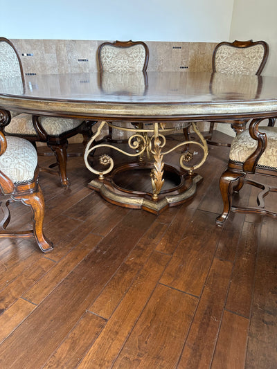 Marge Carson Seville Dining Table and Chairs