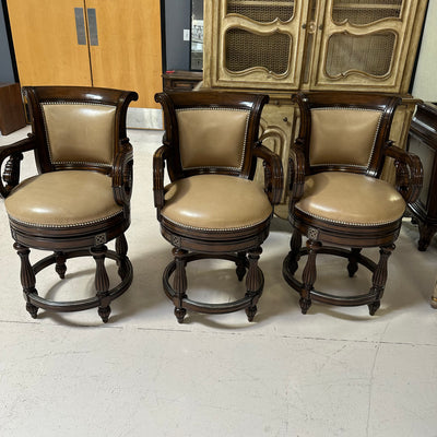 Marge Carson Antigua Counter Stools set of Three