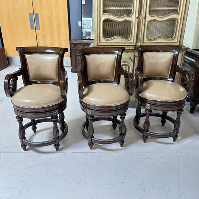 Marge Carson Antigua Counter Stools set of Three