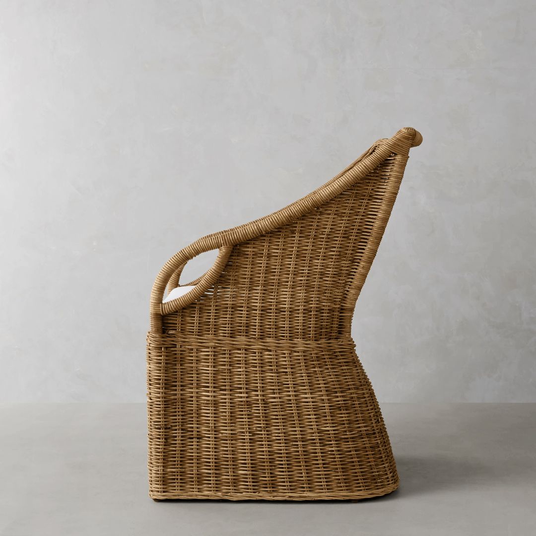 Williams Sonoma Farallon wicker dining chair set
