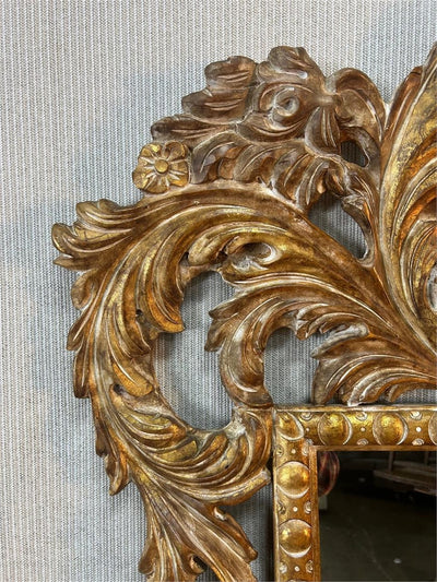 Gold Gilt Baroque Carved Mirror