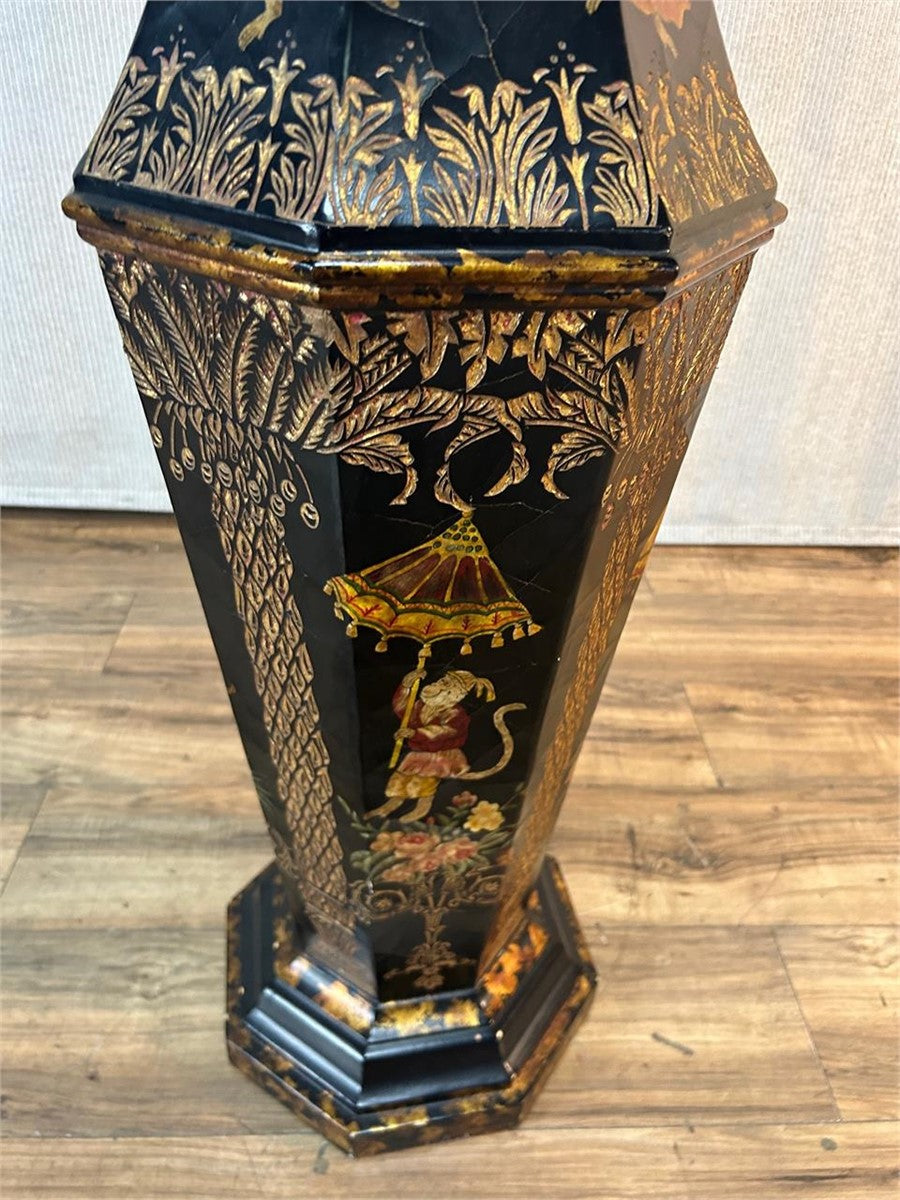 Maitland Smith Painted Pedestal