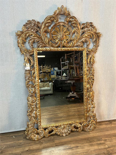 Gold Gilt Baroque Carved Mirror