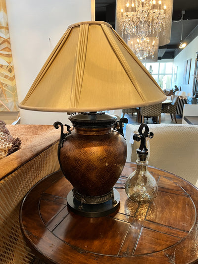 Decorative Crafts Brass Ornate Lamp